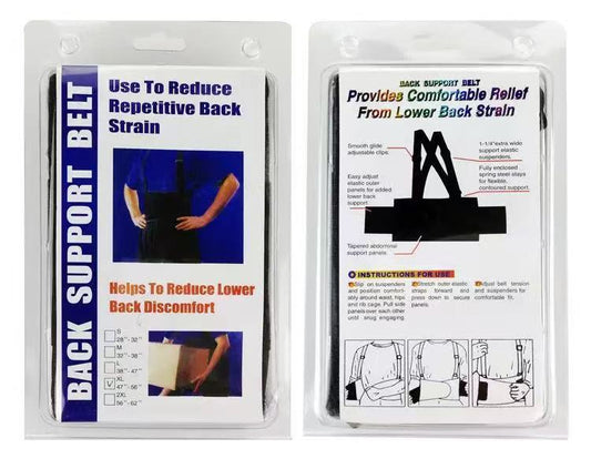 Jhome XL/2XL Back support belt Heavy Duty Lift Lumbar Waist Support