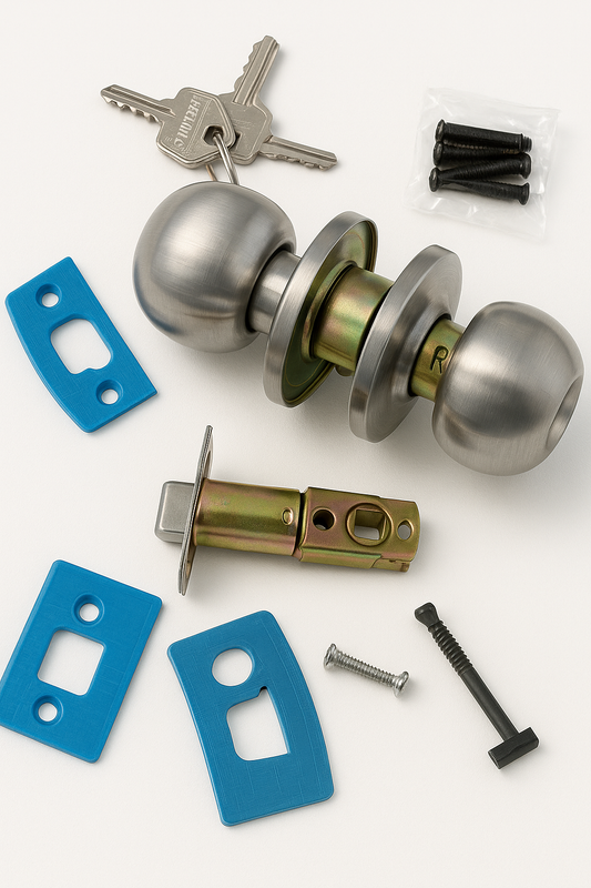 Jhome 040011 cylindrical secure lockset/ ball knob Entrance Lock