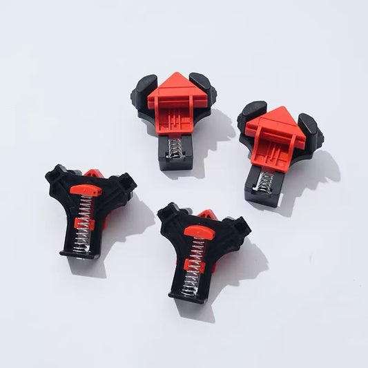 Jhome 4Pcs 90 Degree Right Angle Clip Clamps Corner Holders Woodworking