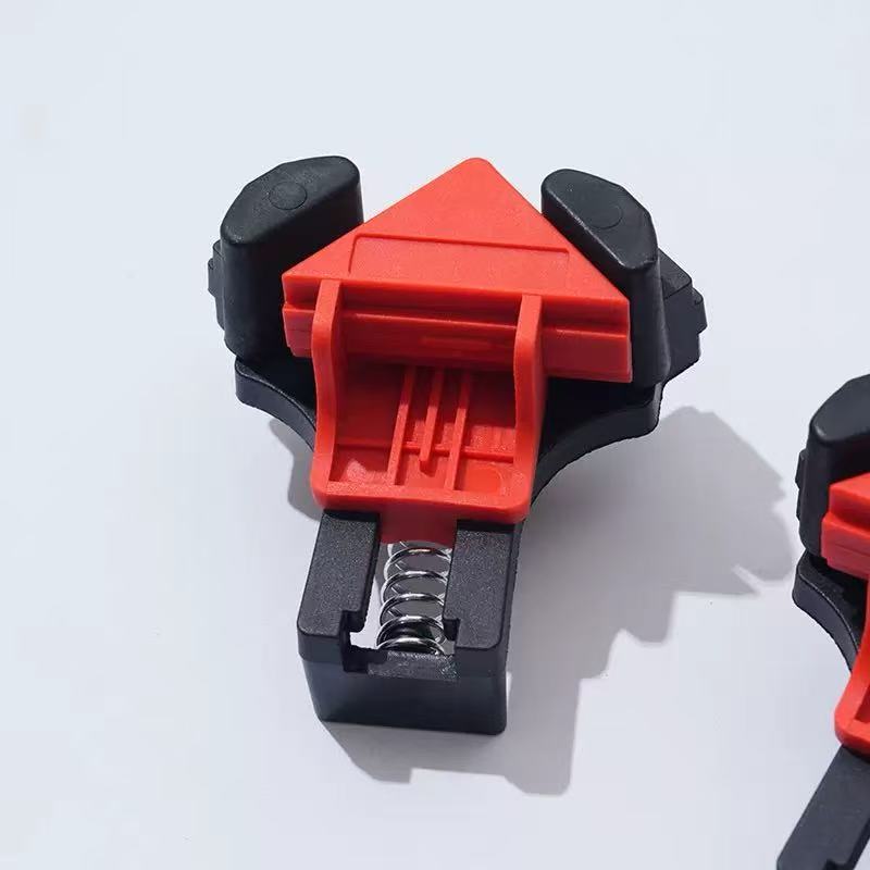 Jhome 4Pcs 90 Degree Right Angle Clip Clamps Corner Holders Woodworking