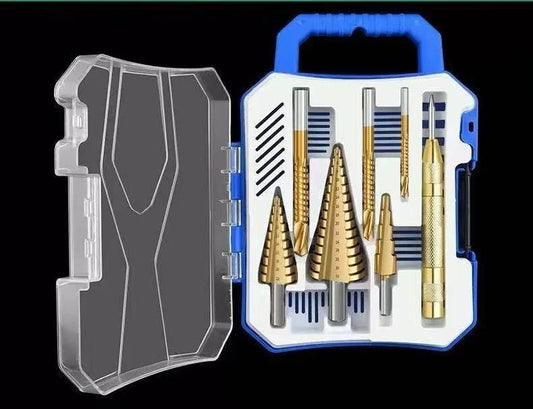 Jhome LightInTheBox 7Pcs Step Drill Bits Saw Drill Set 3mm-10mm